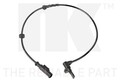 NK ABS-SENSOR RADDREHZAHL HINTEN passend für ABARTH GRANDE PUNTO ALFA BRERA MITO