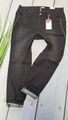 Sheego Damen Jeans Hose Stretch High schwarz black 650 (8 416) Übergröße NEU