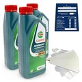 3 Liter original Castrol Magnatec Professional OE 5W40 Motoröl 1508A8 SET