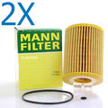 2x MANN Ölfilter HU 6015 z KIT passend für BMW 2  X1 Mini Mini xDrive 20d