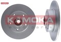 2x Bremsscheibe KAMOKA 1031066 2 Bremsscheiben Hinterachse Hinten für Renault