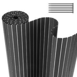 PVC Sichtschutzmatte Zaun Balkonverkleidung Zaunblende Sichtschutz Windschutz