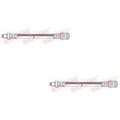 2x QUICK BRAKE Bremsschlauch links rechts passend für VW Kaefer 15 31