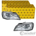 2x HELLA BI-XENON SCHEINWERFER SATZ passend für AUDI A8 LINKS+RECHTS