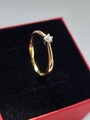 Ring Gelbgold 585 mit Diamant