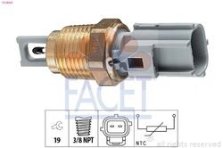 FACET Sensor, Ansauglufttemperatur Made in Italy - OE Equivalent Unten 10.4004