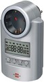 Brennenstuhl Primera-Line Zeitschaltuhr DT, Digitale Timer-Steckdose (Wochen-Zei