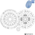 Blue Print ADT330274 Kupplungssatz für TOYOTA AURIS E15 Kupplungsset