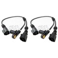 2x MEAT&DORIA ABS-SENSOR RADDREHZAHL VORNE passend für FORD GALAXY SEAT ALHAMBRA