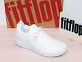 FITFLOP Fußbett Slipper Stretch Sneaker Halbschuh SUPER-Q Knit White - Neu !