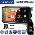 KAM 2+64G Android 13 Autoradio GPS RDS CarPlay Für Benz Smart Fortwo 451 2005-10