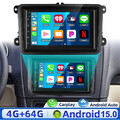 7" Android 15 Apple CarPlay Autoradio 4+64G GPS RDS Für VW GOLF 5 V 6 Touran EOS