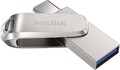 SanDisk Ultra Dual Drive Luxe 128GB USB-Flash-Laufwerk Silber (SDDDC4-128G-G46)