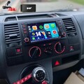 DAB+ Für VW T5 Multivan Transporter Android 14 Autoradio Carplay GPS Navi SWC FM