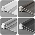 Doppelrollo Klemmfix Ohne Bohren Duo Rollo ZebraRollo Fensterrollo Mit Seitenzug