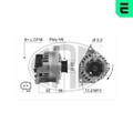 1x Generator ERA 210076A passend für VW