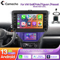 4+64G Android Autoradio Carplay NAVI Für VW GOLF 5 6 Touran Passat Tiguan Kamera