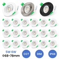 LED Einbaustrahler Schwenkbar Einbauleuchte Deckenlampe Ultra Flach Einbauspots
