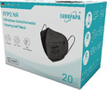 EUROPAPA 20X FFP2 Maske Atemschutzmaske 5-Lagen Staubschutzmasken Hygienisch Ein