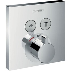 hansgrohe ShowerSelect Thermostat 15763000  Unterputz, Fertigmontageset, 2