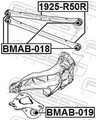Querlenker Hinterachse 1925-R50R FEBEST für MINI MINI Cabriolet MINI MINI Coupe