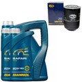 Motoröl Set 20W-50 Safari API 7 Liter + Ölfilter für VW LT 28-35 40-55 I 2.4