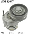 SKF VKM 31047 Spannrolle, Keilrippenriemen für Vw Skoda Seat Audi