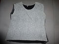 Sheego - T-Shirt Shirt Top - weiß schwarz Sterne - Gr. 40 42