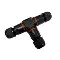 Kabelmuffe Abzweigdose Kabelverbinder T-Muffe IP68 Wasserdicht Erdkabel 3 Pin