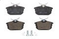 Bremsbelagsatz, Scheibenbremse BRECK 21861 00 704 10 für S40 I (644) 2 1995-