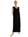 Maxikleid DW-Shop Bodycon Kleid Kofferkleid schwarz Viskose Jersey Stretch 48 50