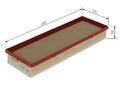 BOSCH Luftfilter F 026 400 549 für MINI