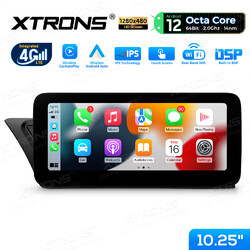 10,25" Android 12 Autoradio GPS Navi DSP CarPlay 2G+32GB für Audi A4 B8 A5 S4 S5