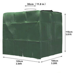 IBC 1000L Container Wassertank Abdeckplane Thermohülle Schutzhülle Schutzhaube