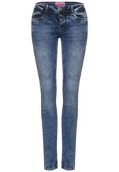 Street One CRISSI Damen Jeans Casual Fit W28-33 L30 Slim Leg blau 69,99 € NEU