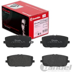 brembo BREMSBELÄGE passend für ABARTH 124 FIAT 124 MAZDA MX-5