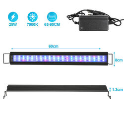 30-130cm LED Aquarium mit timer RGB Tropischen Fische Beleuchtung 10-45W