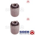 2x Lagerung für Lenker SIDEM 809713 Buchse 2 Querlenkerlager rechts links