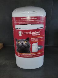 LitterLocker Fashion Katzenstreu-Entsorgungseimer - Weiß