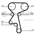 Wasserpumpe + Zahnriemensatz CONTINENTAL CTAM CT873WP4 für CORSA ASTRA OPEL CC