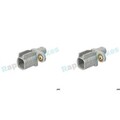 2X RAP BRAKES ABS-SENSOR RADDREHZAHL HINTEN LI+RE passend für FORD C-MAX FOCUS G