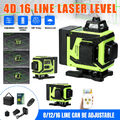 Laser Level 16 Lines Grün Licht 360° Selbstnivellierend Kreuzlinienlaser 4D
