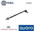 QS0240/HQ AXIALGELENK SPURSTANGE VORNE QUARO 2PCS FÜR AUDI A3,8L1