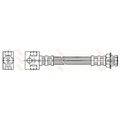 1x Bremsschlauch TRW PHA389 passend für CHRYSLER RENAULT JEEP