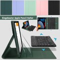 QWERTZ Tastatur Hülle Mit Stifthalter für iPad 10/9/8/7/6/5th Air 4 5 6 Pro 11"