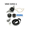 Skf VKMC 01903-1 Wasserpumpe + Zahnriemensatz für Audi Seat Skoda VW Audi (faw)