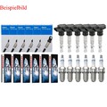 6x DELPHI Zündspule +6x BOSCH Zündkerze Super 4 passend für Porsche Boxster 986