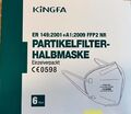 60x KINGFA FFP2 NR Maske Mundschutz Atemschutzmaske Halbmaske 5-lagig CE0598