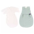 Träumeland Babyschlafsack LIEBMICH 3tlg. Set Twister blau Größe 50/56 NEU