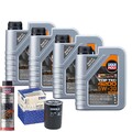 Motoröl 5W30 LIQUI MOLY Top Tec 4200 4L+MAHLE Ölfilter +Ölschlammspülung